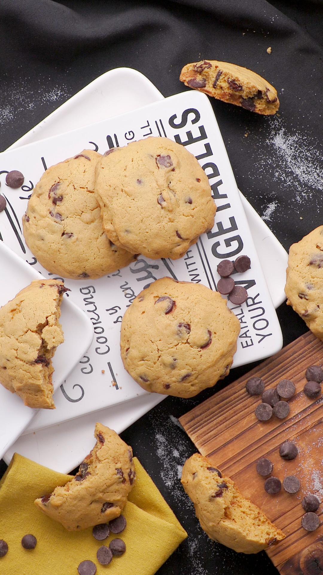 美式巧克力软曲奇的做法