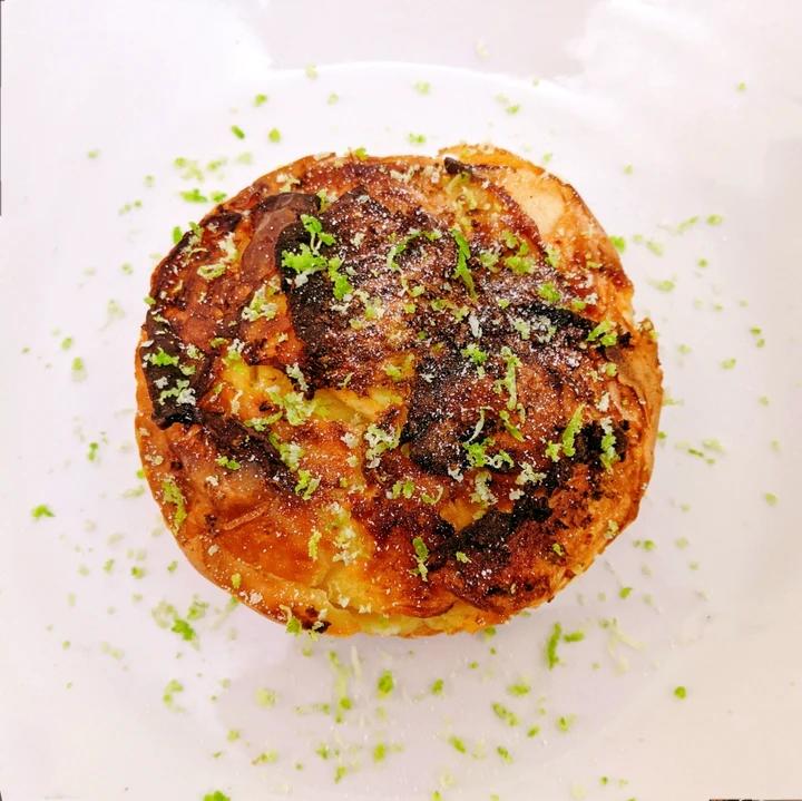 没有派皮的德国苹果派