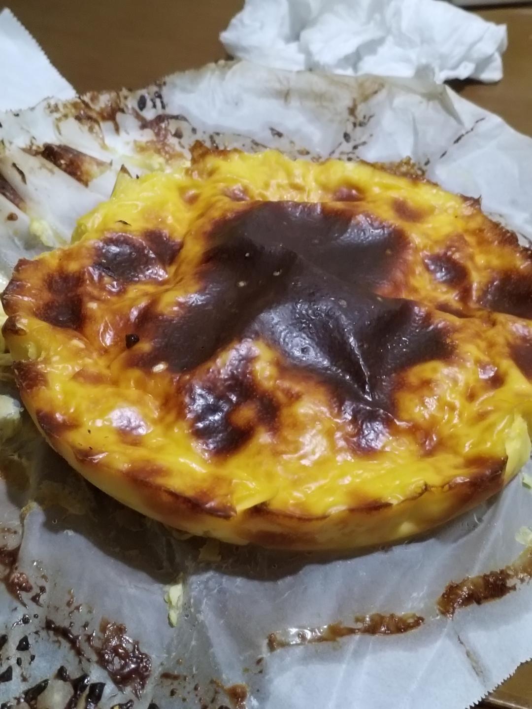 不需要奶油奶酪的巴斯克芝士蛋糕！——芝士片版蛋糕（四）