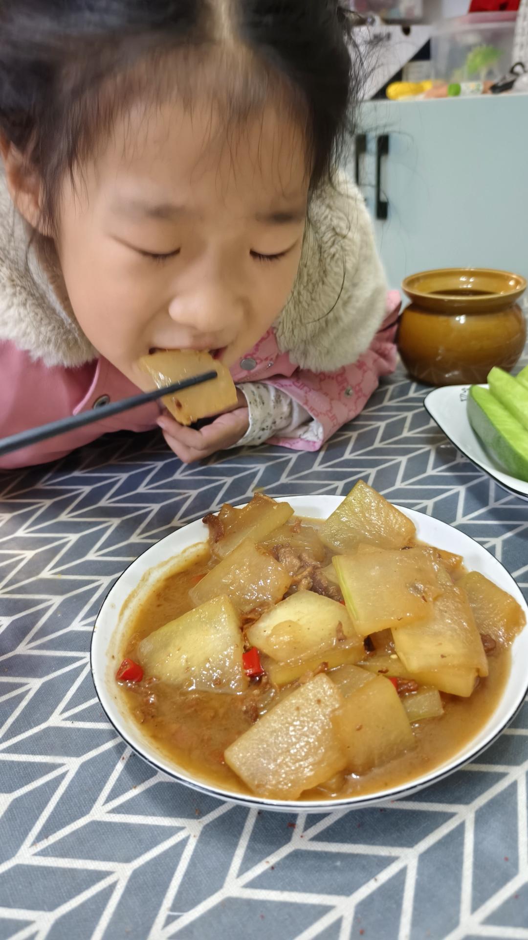 清炒冬瓜