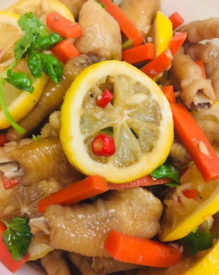 柠檬酸辣鸡爪