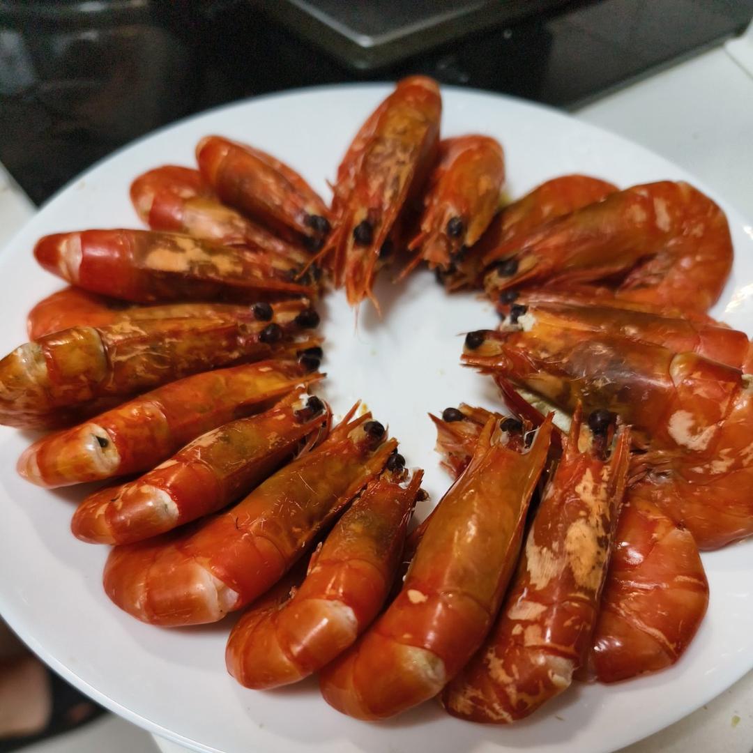 最简单的白灼虾（水煮）盐水基尾虾