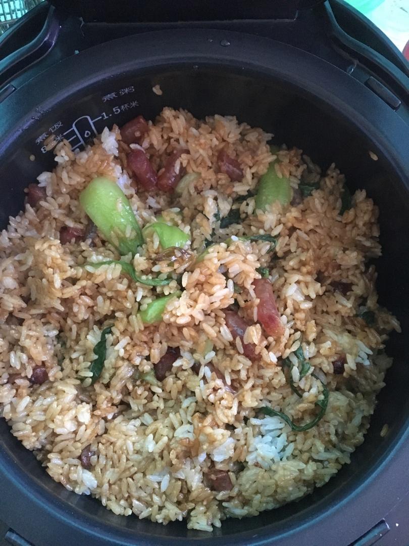 腊味煲仔饭（电饭煲版）