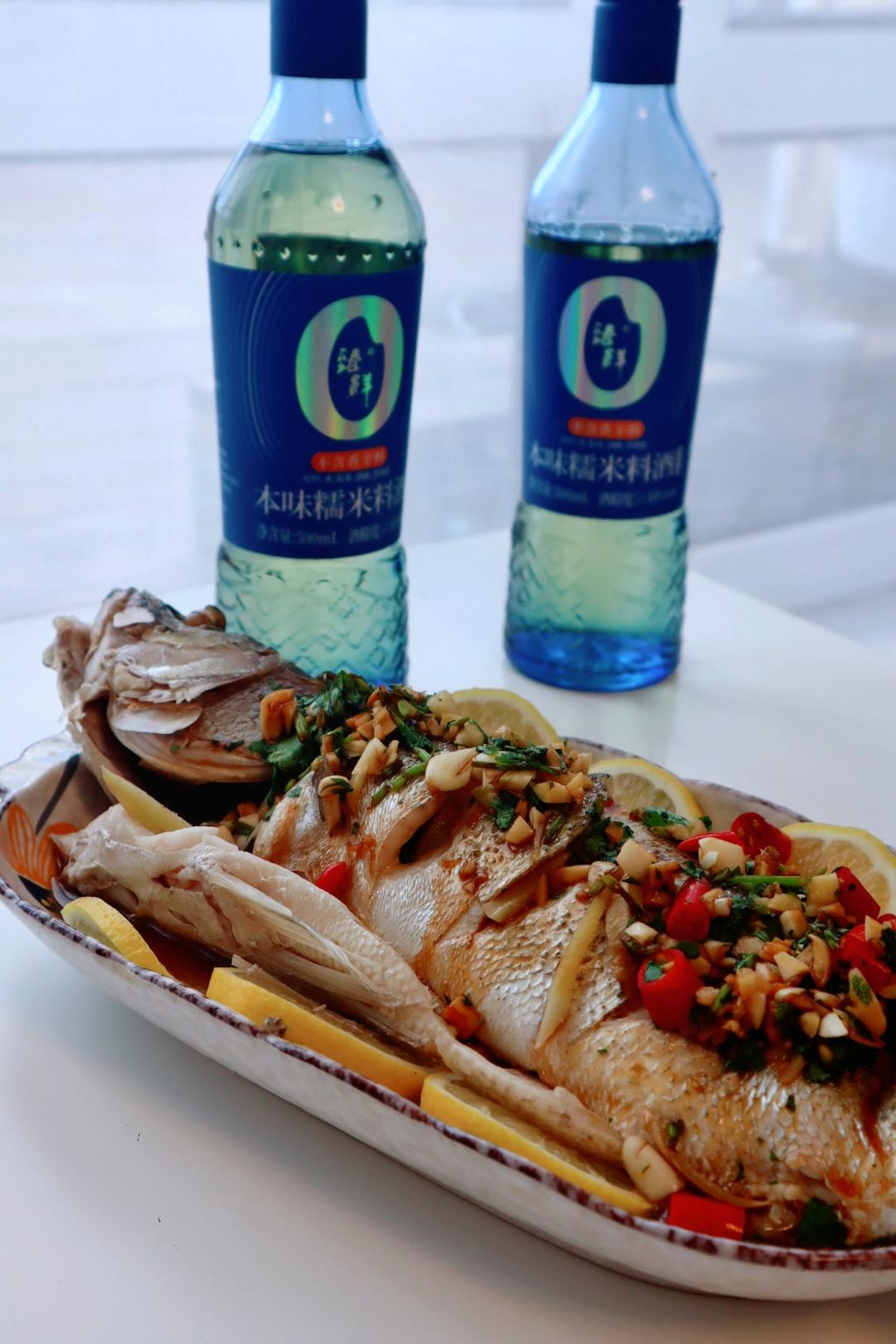 泰式青柠蒸鲈鱼