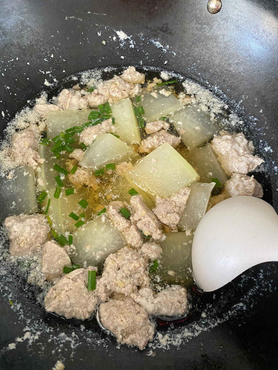 巨鲜美的冬瓜丸子汤