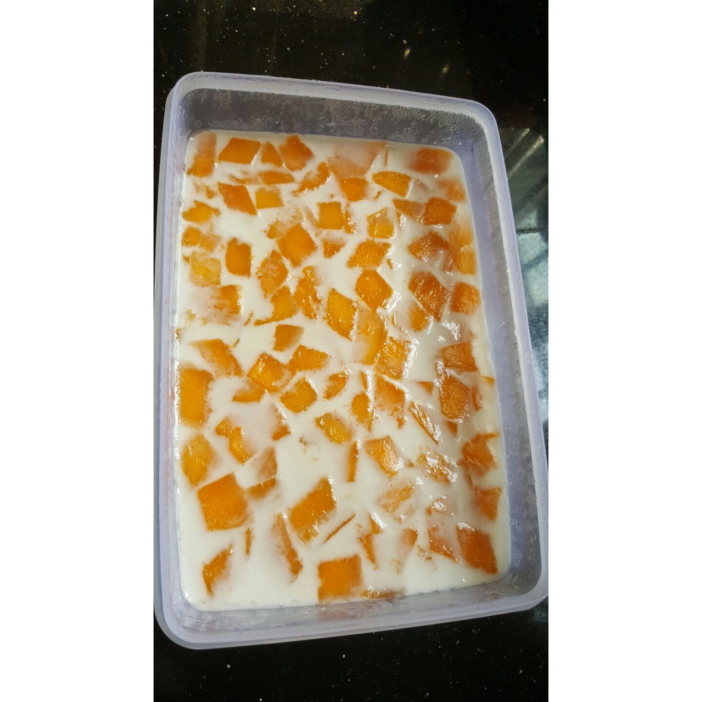 午后小甜点芒果椰汁糕教程