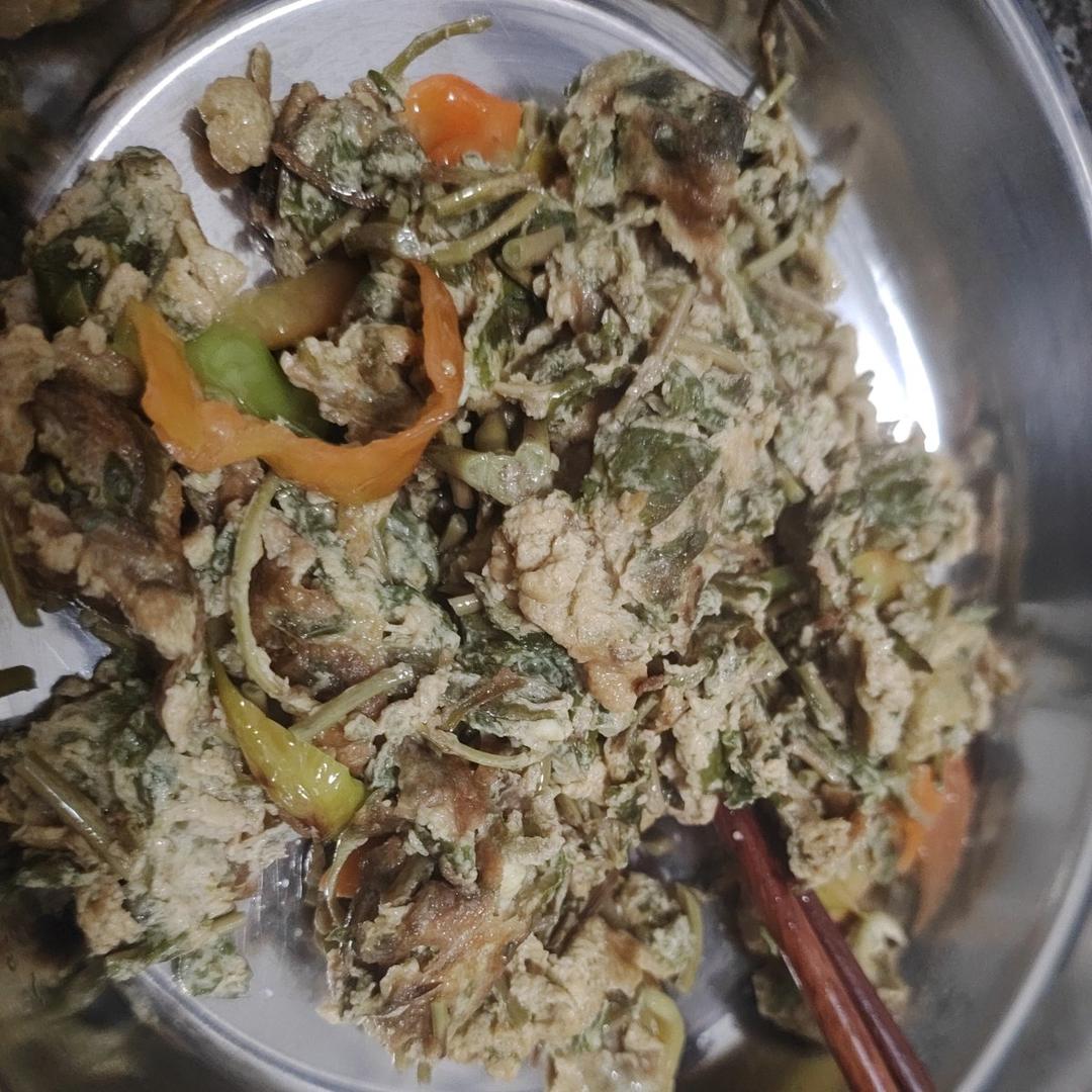 香椿炒蛋超级无敌香