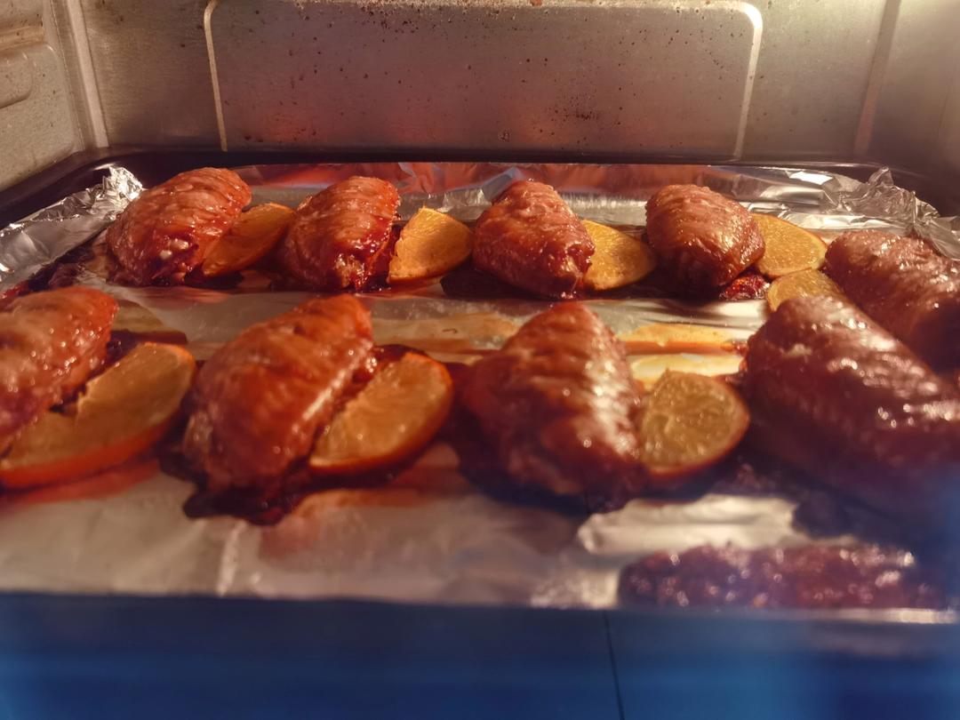 香橙鸡翅【宝宝辅食】