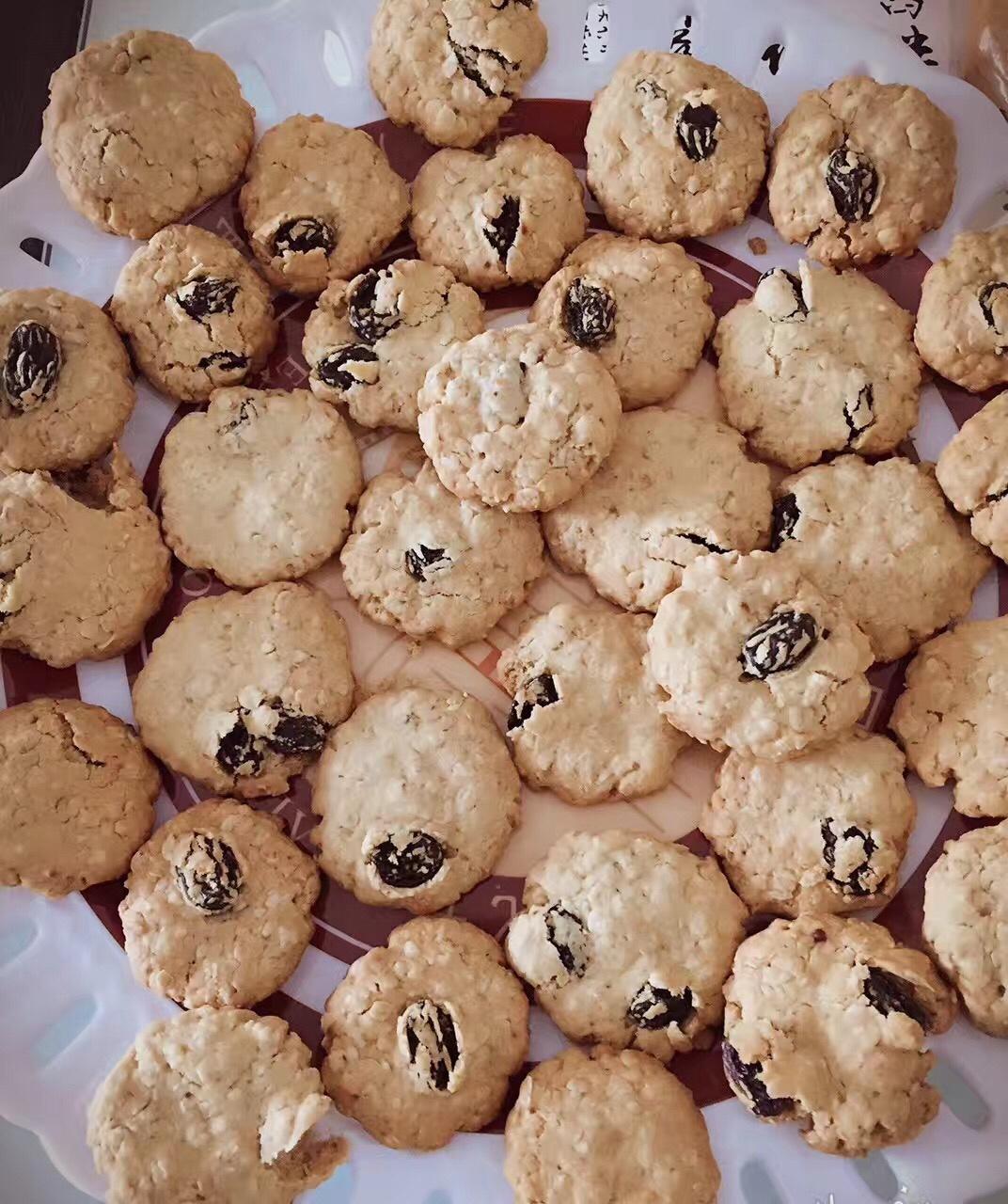 葡萄干麦片曲奇 Oats Cookies
