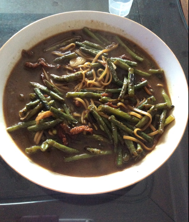 豆角焖面
