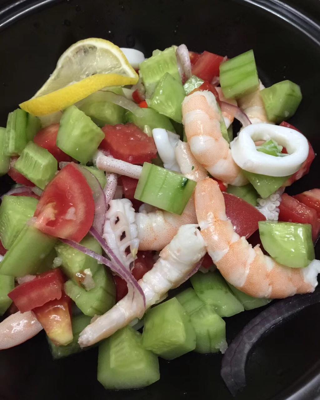 泰式海鲜粉丝沙拉