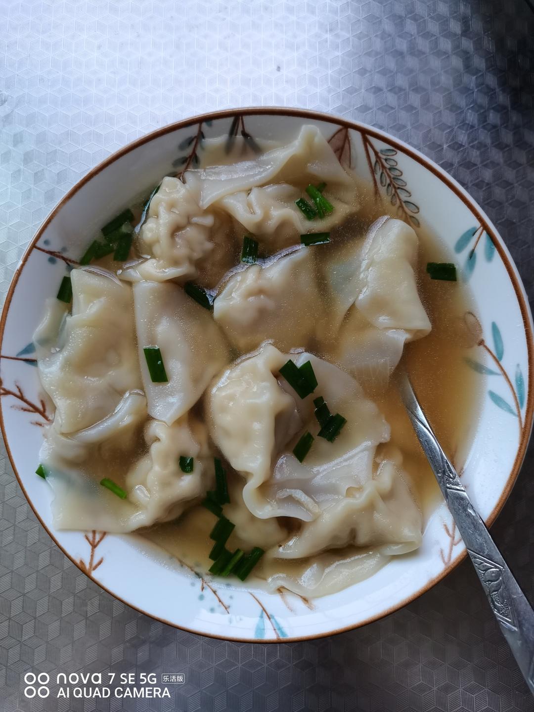 肉不柴的馄饨馅