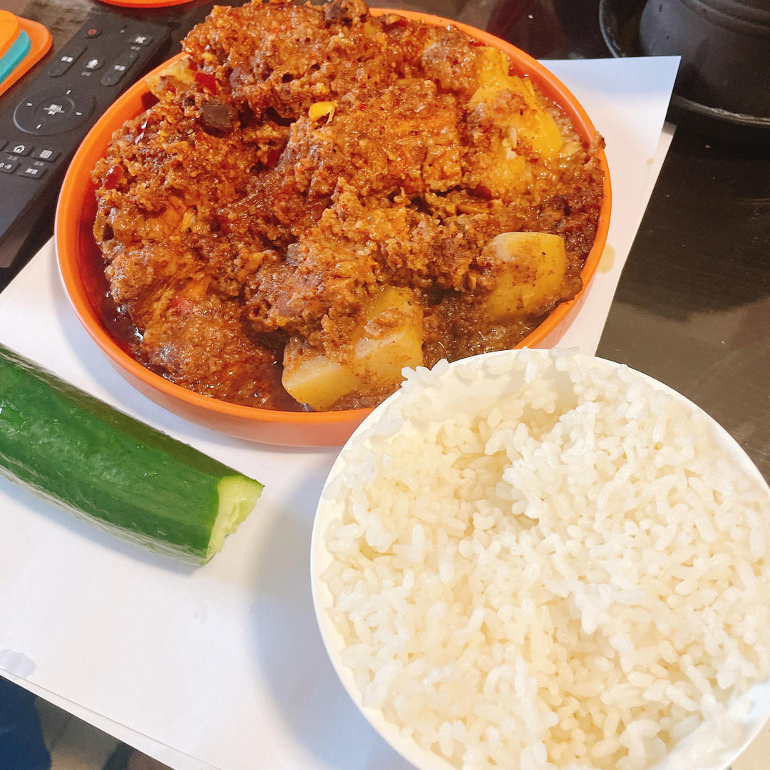 绝绝子！甩饭店几条街的粉蒸肉（粉蒸排骨）