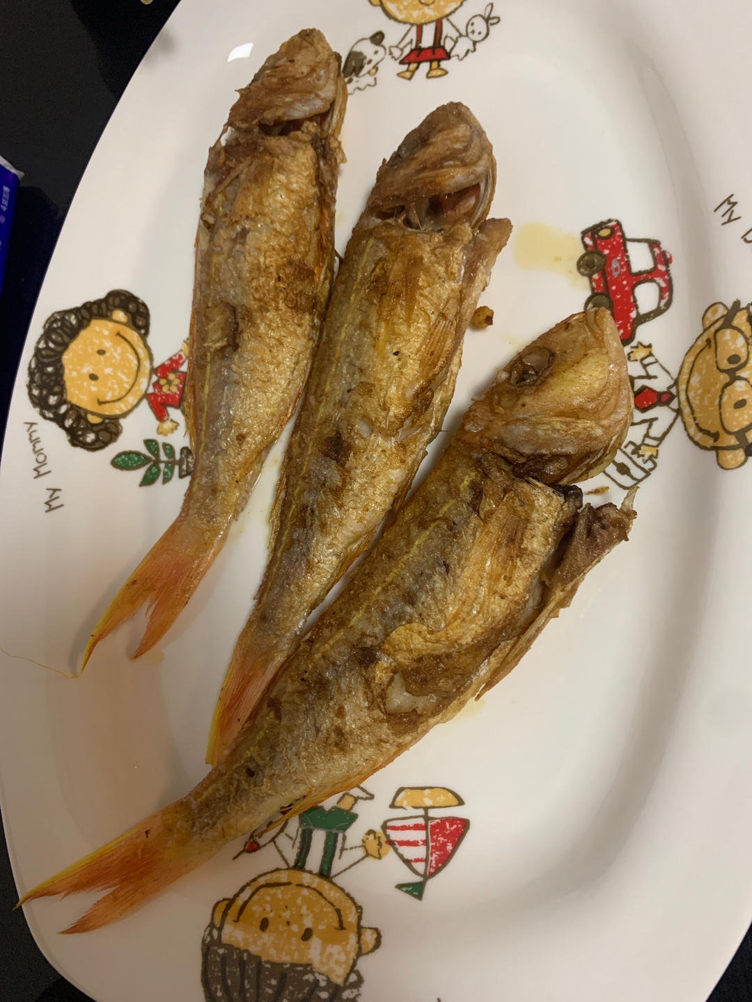 香煎红三鱼