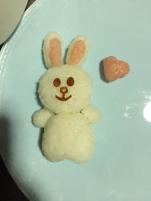 趣味童餐—line兔的做法 步骤5