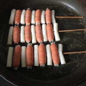 韩式香肠年糕串的做法 步骤13