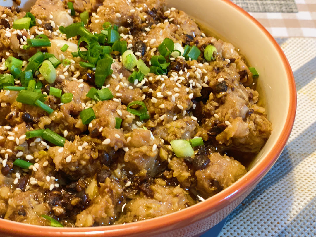 豆豉蒸排骨