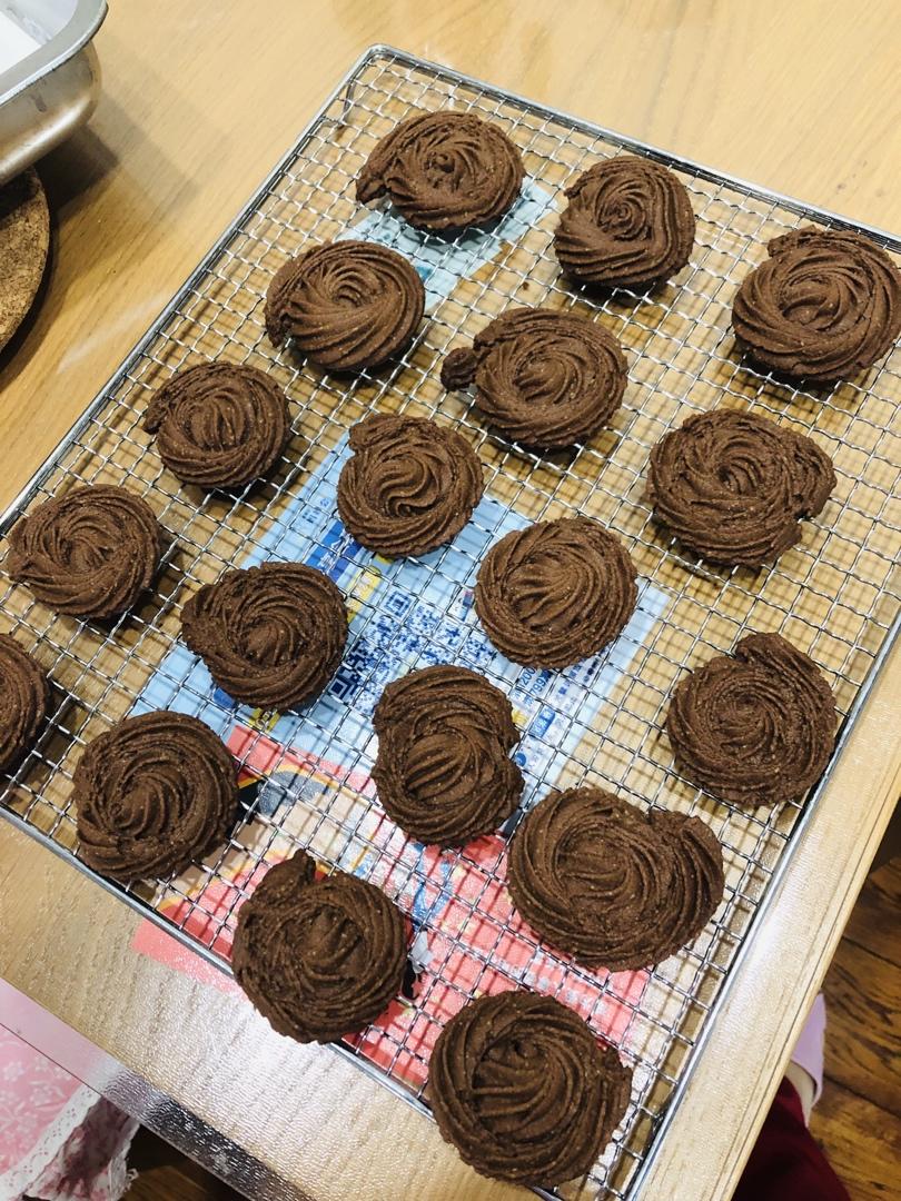 零失败花纹超级立体的黄油曲奇