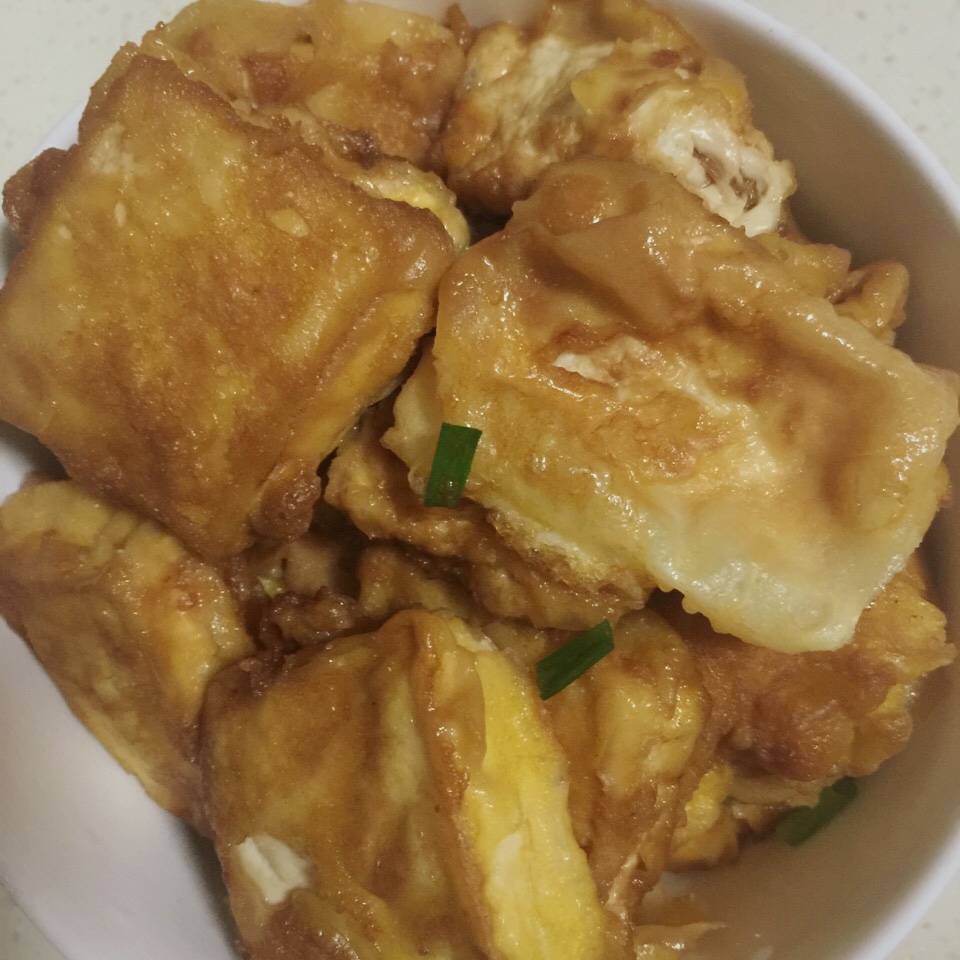 虾皮锅塌豆腐 （鲁菜）