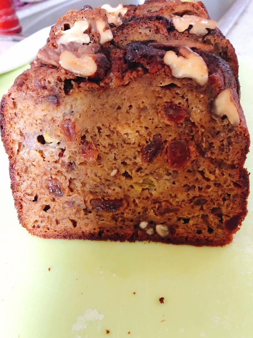 墨西哥朋友家祖传的超好吃的香蕉蛋糕【Banana Bread】