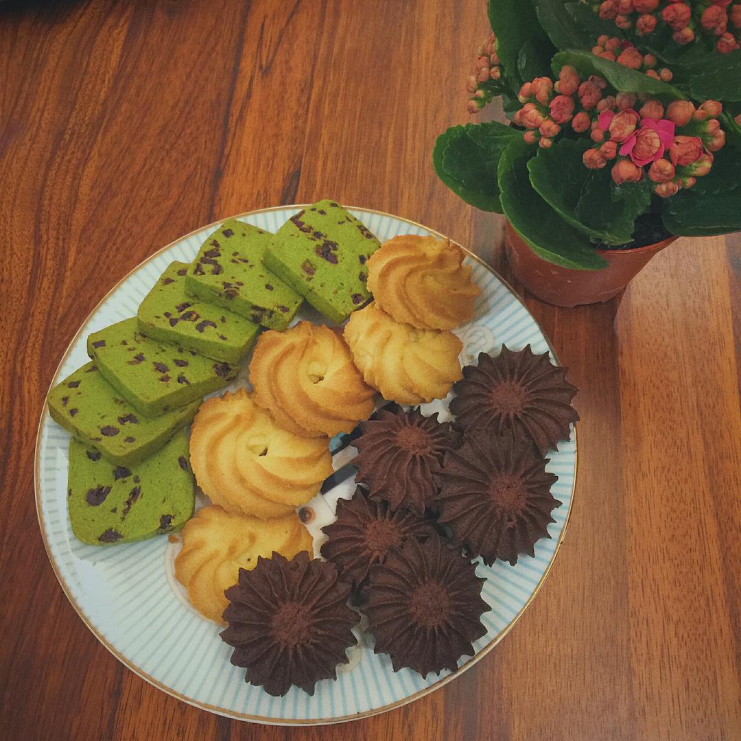 巧克力曲奇(花纹清晰)