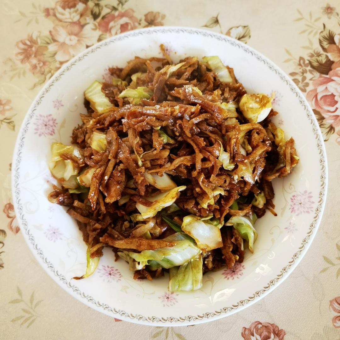 老北京素炒饼(肉炒饼)