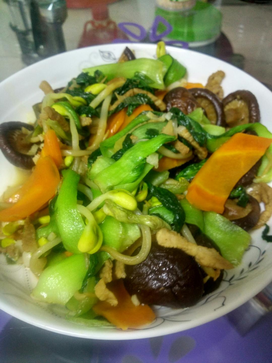 香菇油菜