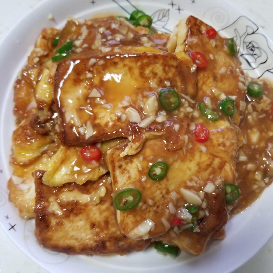 无敌好吃的香煎豆腐