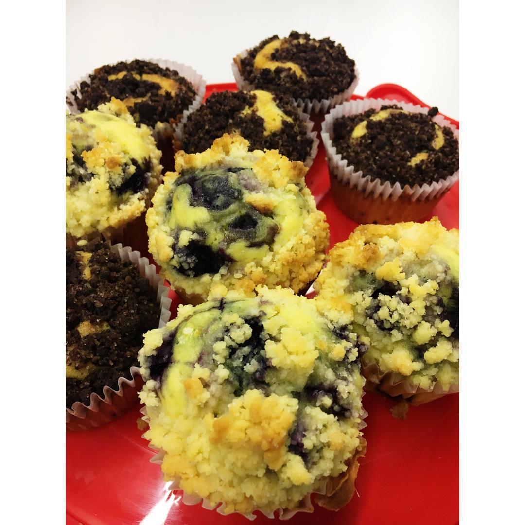 PH大师的金宝顶蓝莓马芬