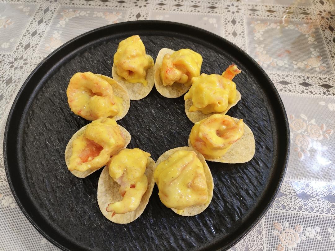 柏悦平替版芥末虾球