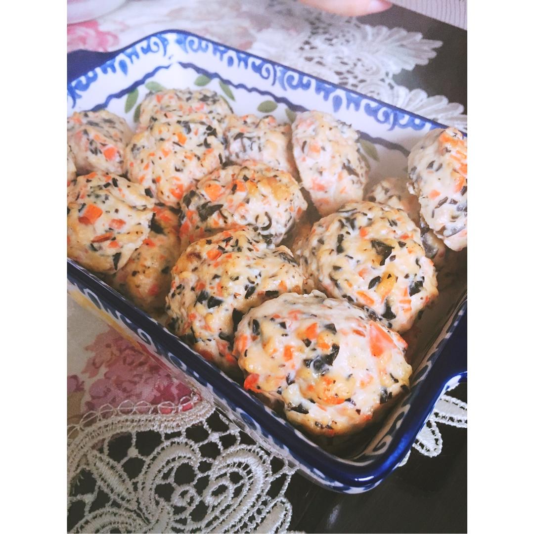 鸡胸豆腐肉丸子（减脂增肌必备）