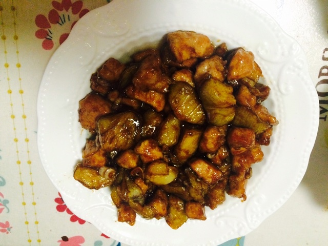 溜肉段烧茄子（东北硬菜呀哈哈）