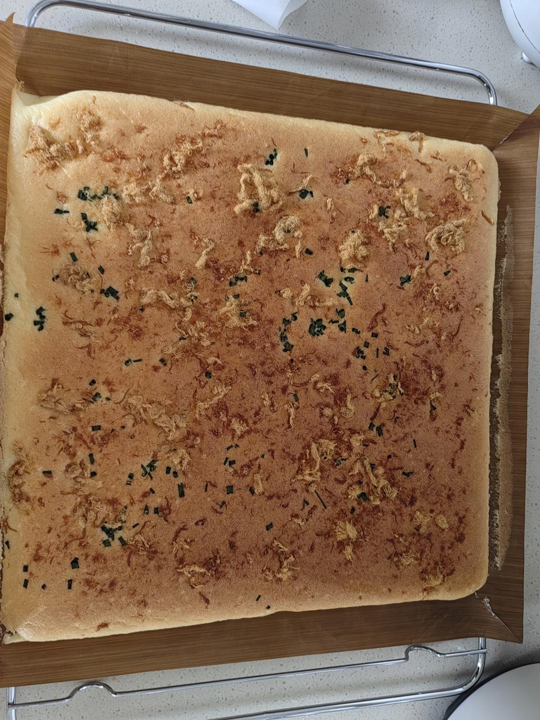 香葱肉松蛋糕卷这样做‼️满屋飘香（小视频食谱）