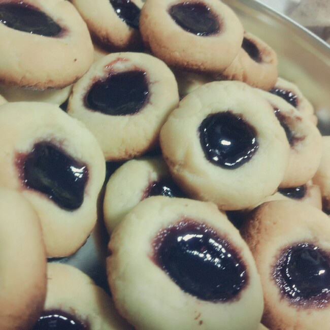 特浓奶香果酱酥饼