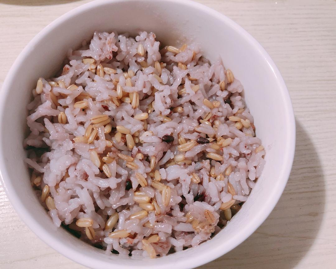 五谷杂粮米饭的做法