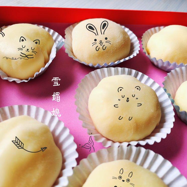 不粘手的雪媚娘做法