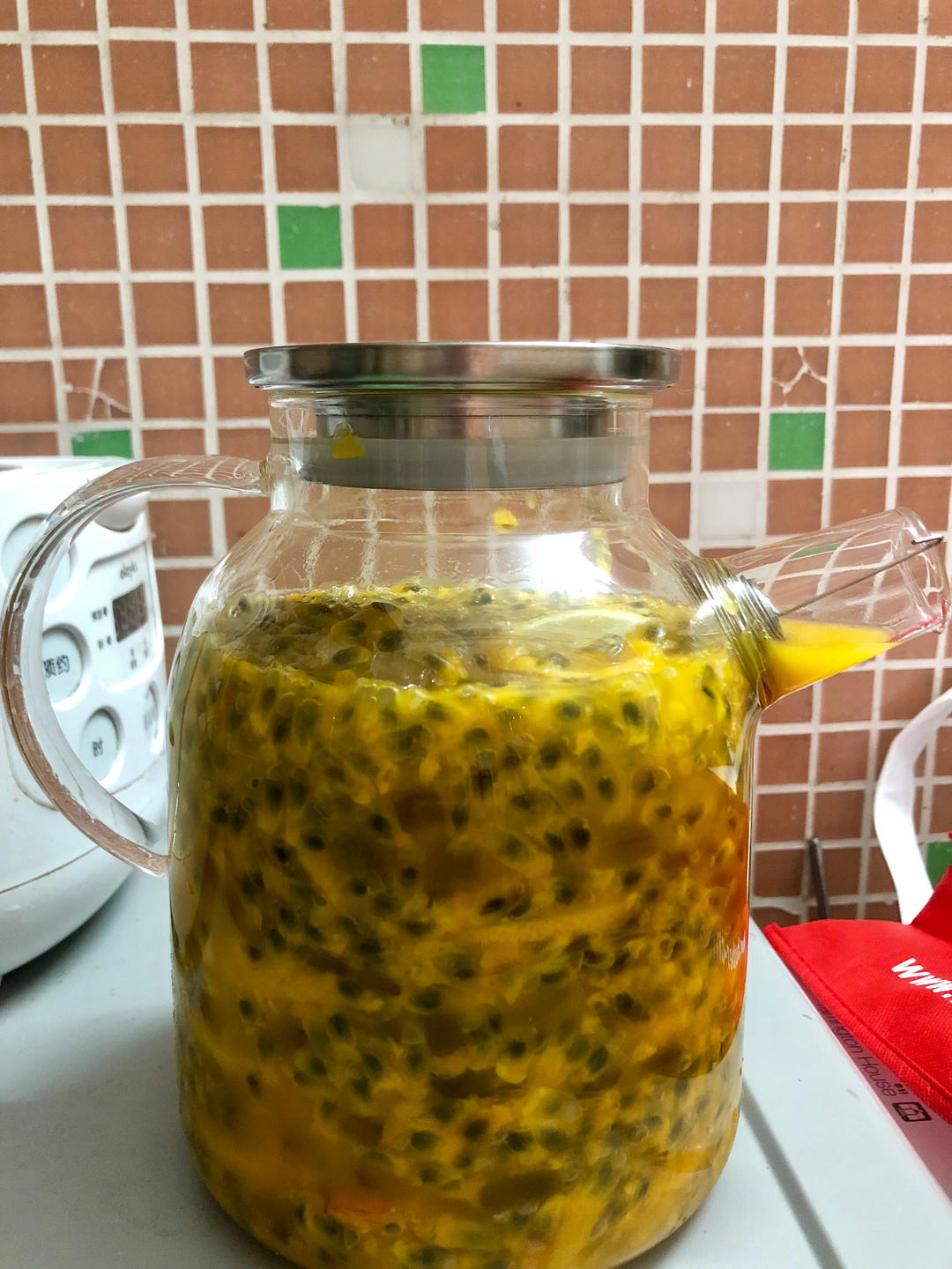 范爷同款美白秘籍👸🏻百香果柠檬蜂蜜茶🍋🍯