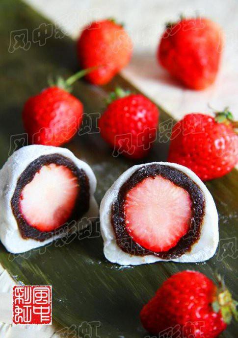 草莓大福的做法