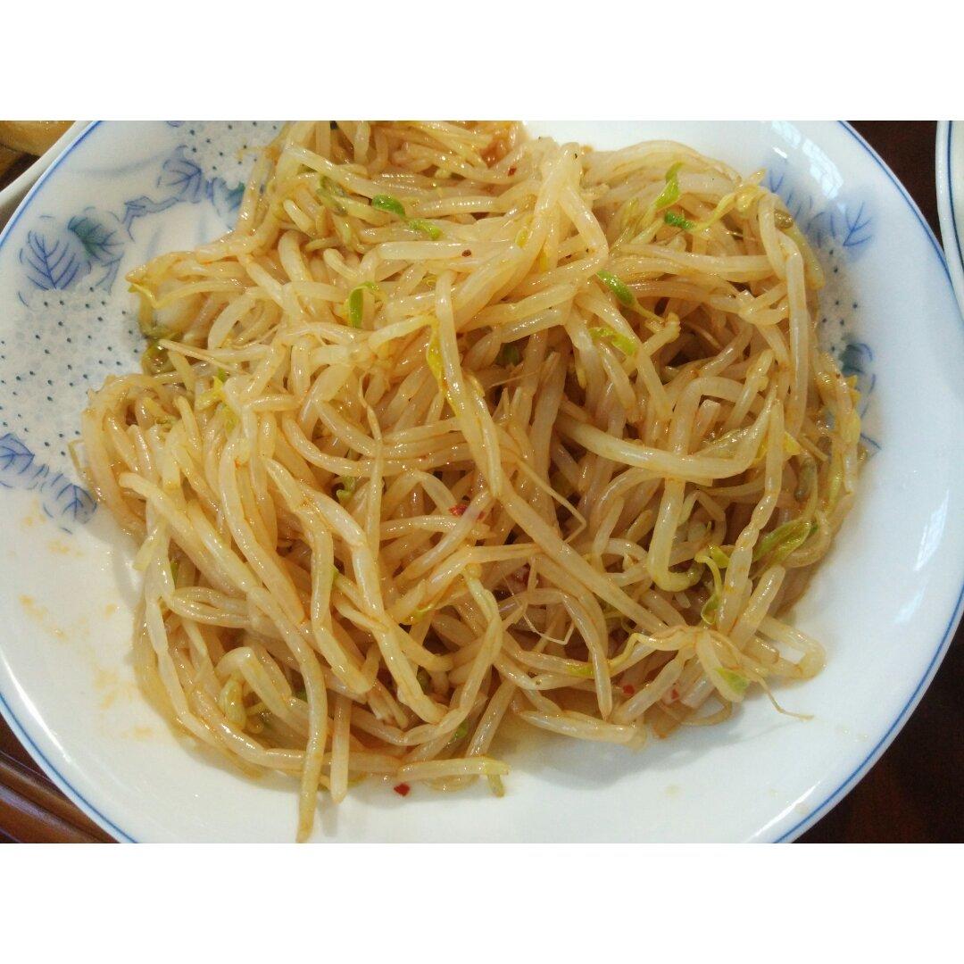 凉拌豆芽