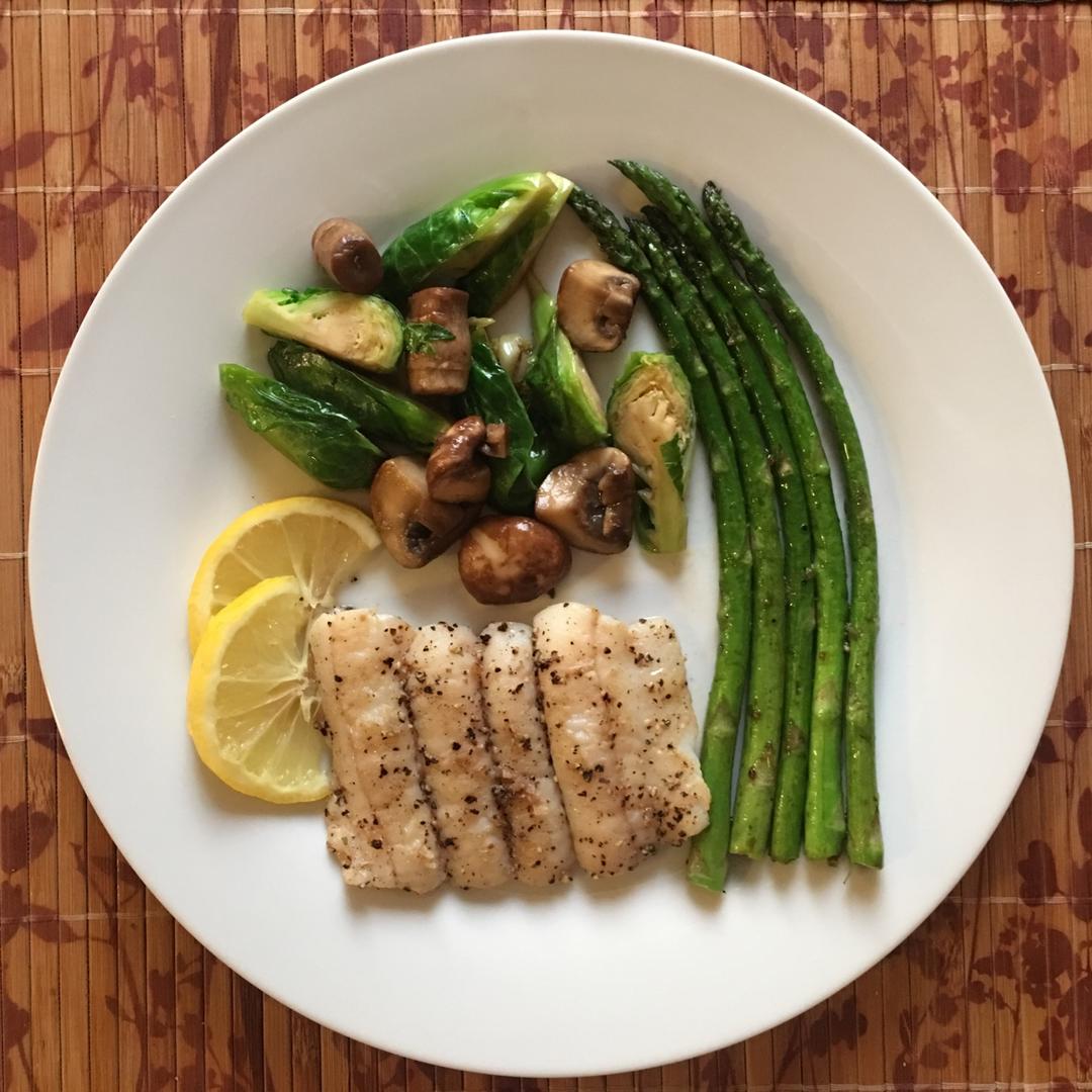 香煎龙利鱼——fit食谱系列