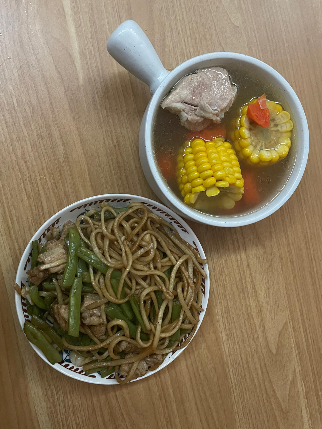 地道老北京扁豆焖面 豆角焖面 太好吃小心吃撑哦