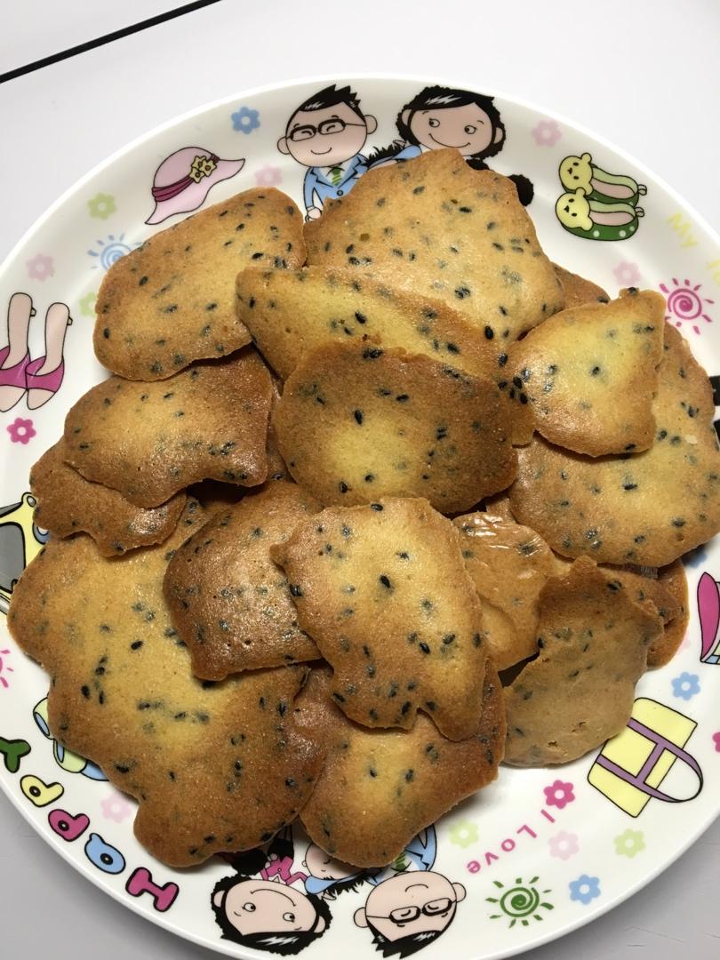 黑芝麻小饼干