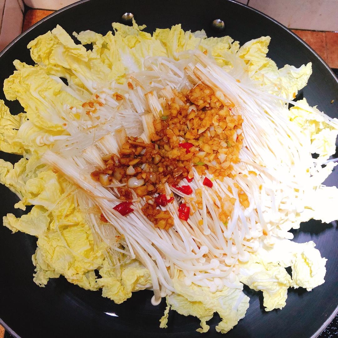 蒜蓉粉丝娃娃菜