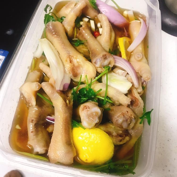 超好吃的糟卤鸡脚