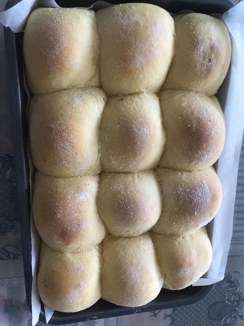 汉堡小餐包-冷藏中种法（松软好吃）