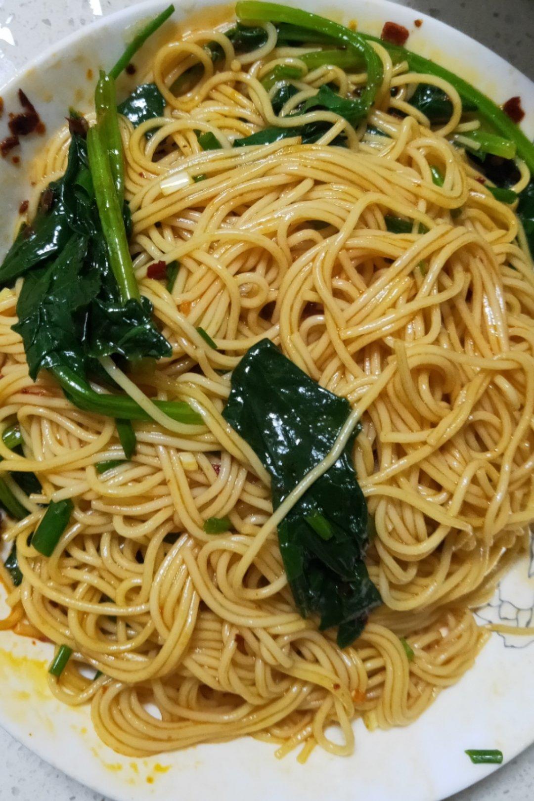 葱油拌面