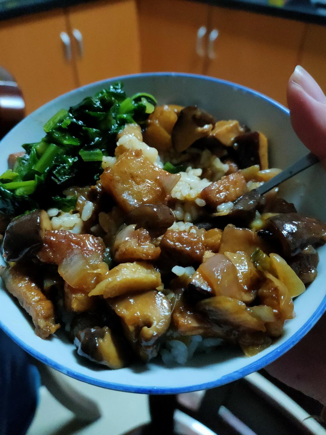 好吃到停不下来的卤肉饭