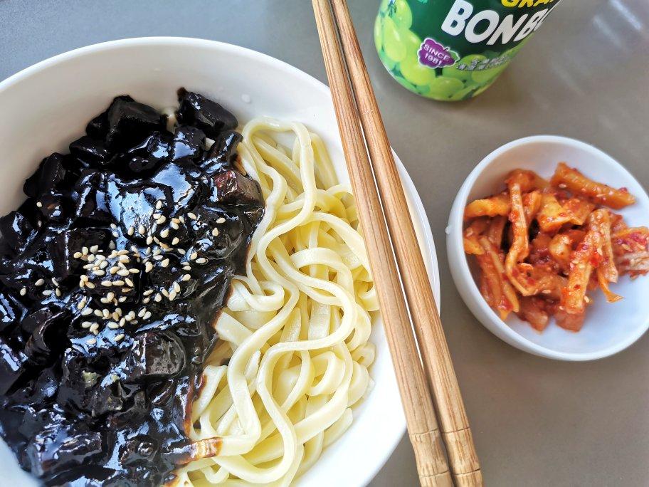 韩国炸酱面백종원 짜장면