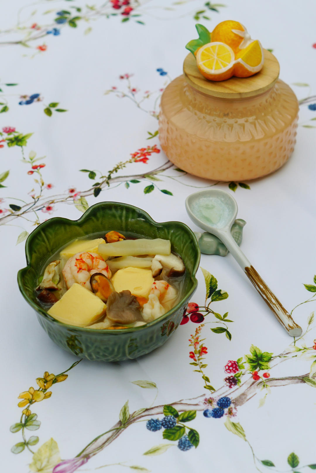 日本豆腐烩虾滑 清爽低脂鲜美