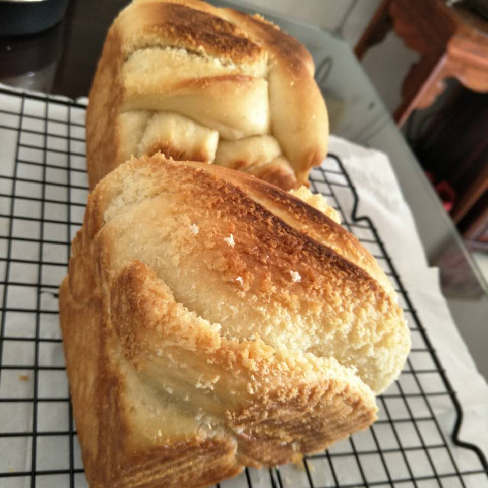 椰蓉吐司面包 Coconut Loaf